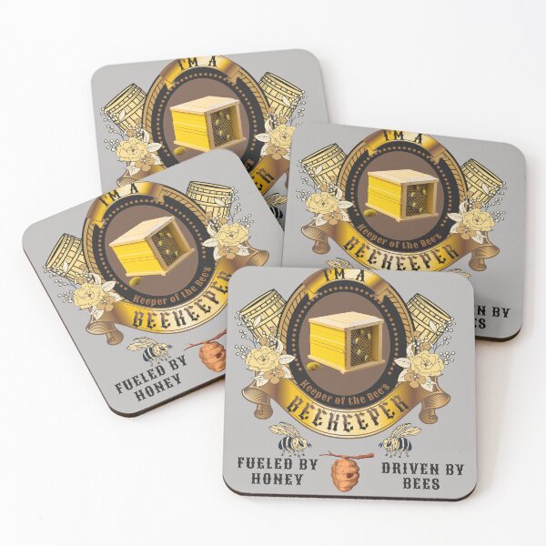 Item preview, I'm a Beekeeper - Fueled by Honey - Beehive Honey manager designed and sold by SilverWingInc.