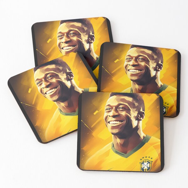 Item preview, Pele Brazil Jersey designed and sold by ReverseWorld.