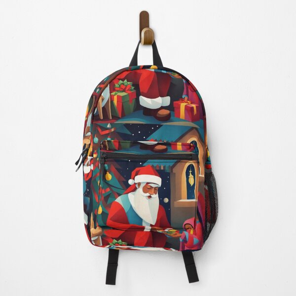 Item preview, Santa with Gifts for the Indian Village Kid designed and sold by Owl-o-the-wisp.