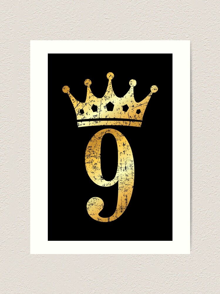 Birthday Crown number set ( 1 - 9 good )