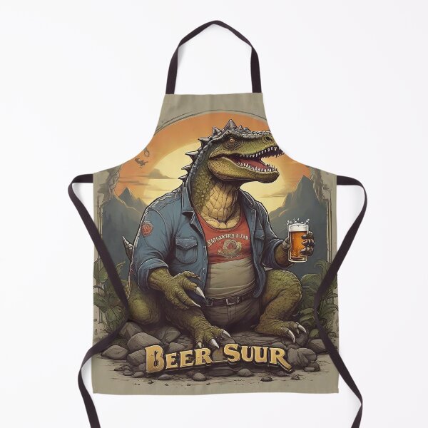 Item preview, Dinosaure and Beer Extravaganza: Unique Designs for Dino Enthusiasts and Brew Lovers! designed and sold by Fafa ND.