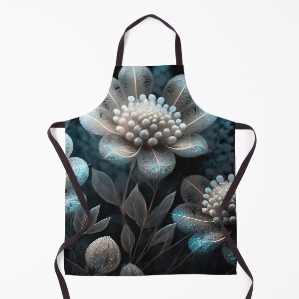 Item preview, Futuristic Flowers Sky Blue designed and sold by Lelijo.