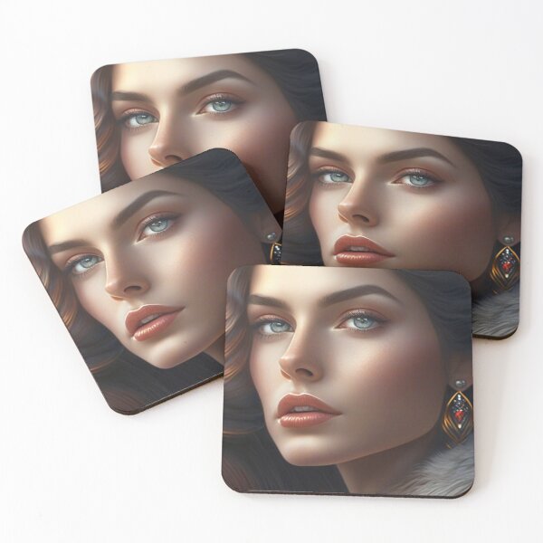 Item preview, A woman with a hypnotizing gaze designed and sold by KilianSzmid.