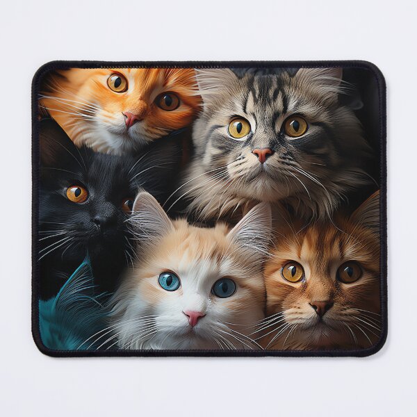 Item preview, Cute Sweet Kawaii Adorable Cats - Surreal Vivid Colored Sweet Cats 22 designed and sold by MadeByRobots.