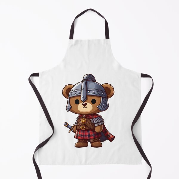 Item preview, Cute Scottish Warrior Bear Kawaii  designed and sold by TeddybearClub.