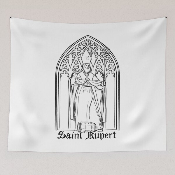 Item preview, Saint Rupert in Black designed and sold by landpenguin.