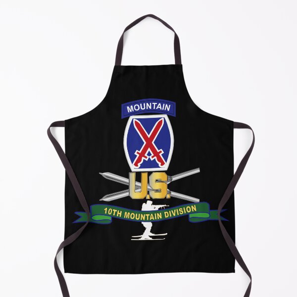 Item preview, Army - 10th Mountain Division - SSI w Ski Branch - Ribbon X 300 designed and sold by Military Insignia Products.