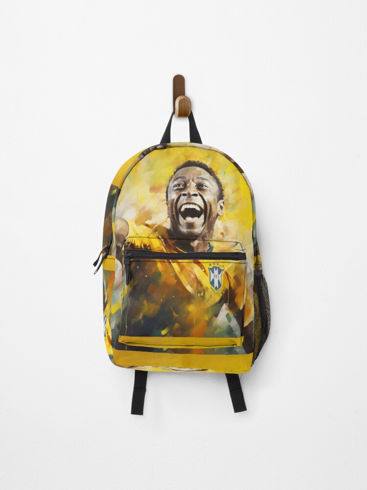 Thumbnail 1 of 3, Backpack, Pele Happy The Talent designed and sold by ReverseWorld.