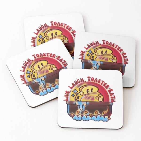 Item preview, Live, Laugh, Toaster Bath - Red Spray Paint Print Style designed and sold by TGAL2.