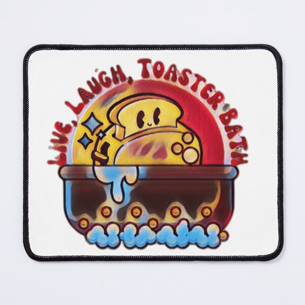 Item preview, Live, Laugh, Toaster Bath - Red Spray Paint Print Style designed and sold by TGAL2.