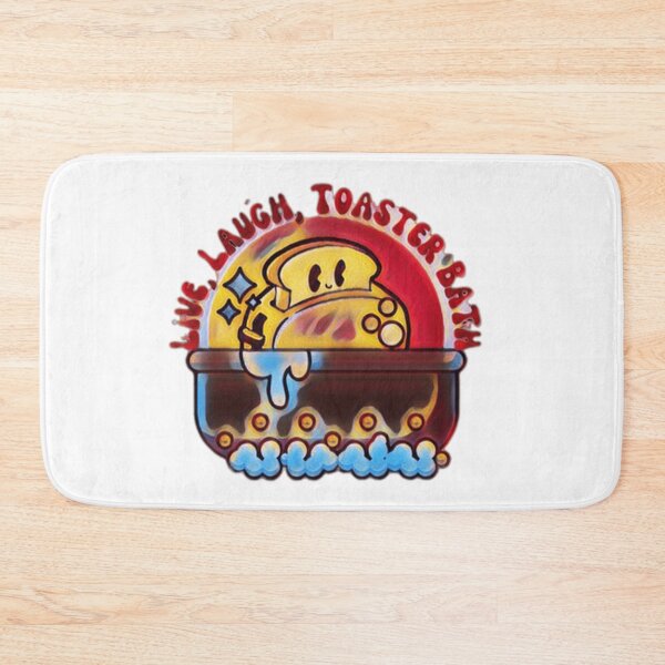 Item preview, Live, Laugh, Toaster Bath - Red Spray Paint Print Style designed and sold by TGAL2.