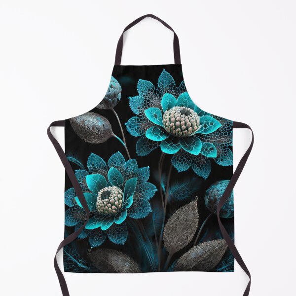 Item preview, Futuristic Flowers Teal designed and sold by Lelijo.