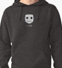 Smiley face emote - I DID Pullover Hoodie