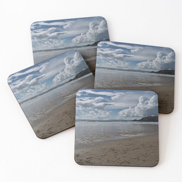 Item preview, Cornish beach beneath a moody sky. designed and sold by Anne Sanders.