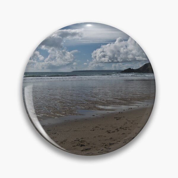 Item preview, Cornish beach beneath a moody sky. designed and sold by Anne Sanders.