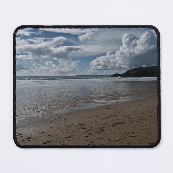 Item preview, Cornish beach beneath a moody sky. designed and sold by Anne Sanders.