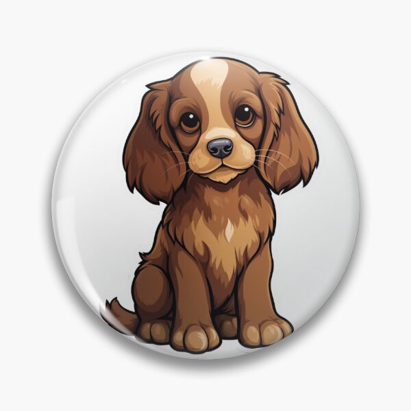 Item preview, Happy-go-Lucky Cocker Spaniel - Cartoon Delight designed and sold by PureGlee.