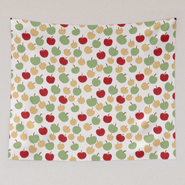 Item preview, Red, Green, and Yellow Apples designed and sold by RepeatCandy.