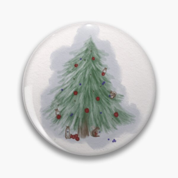 Item preview, Squirrels Decorating Christmas Tree designed and sold by radiantdark.