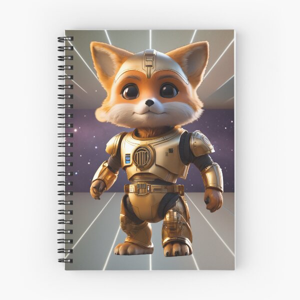 Item preview, Fox  Robot in Galaxy  designed and sold by BotunPeony.