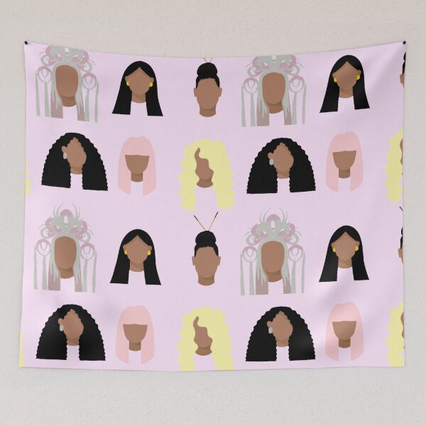 Item preview, Pink Friday 2 Nicki Barbz Digital Cartoon Hair Album Eras Graphic Style Print designed and sold by Printopia-.