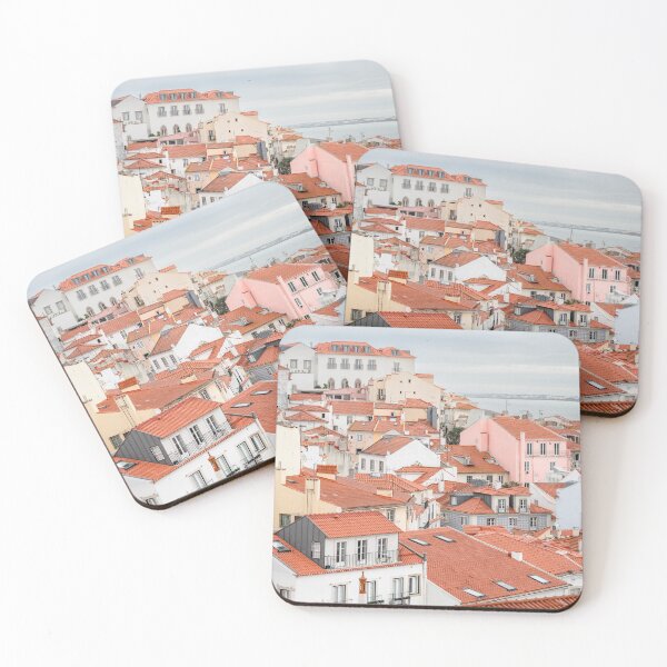 Item preview, Alfama's Rooftop Skyline View designed and sold by PhotosByVille.