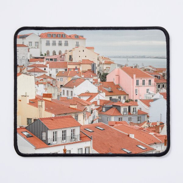 Item preview, Alfama's Rooftop Skyline View designed and sold by PhotosByVille.