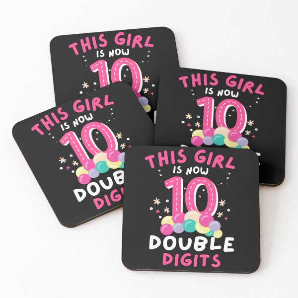 Item preview, This Girl Is Now 10 Double 10th Birthday for 10 Years Old designed and sold by Sasikharn.