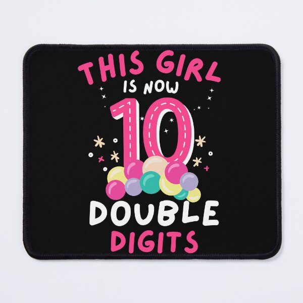 Item preview, This Girl Is Now 10 Double 10th Birthday for 10 Years Old designed and sold by Sasikharn.