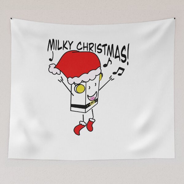 Item preview, The Crazy Milk (Design 10): Jolly Dairy Jingles - Crazy Milk's Merry Christmas designed and sold by SmartDesignByBB.