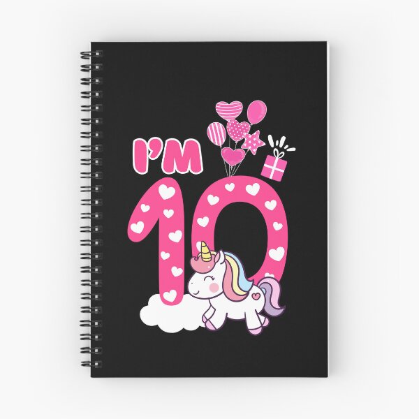 Item preview, 10 Year Old Unicorn 10th Birthday Party for Girls I'm 10  designed and sold by Sasikharn.