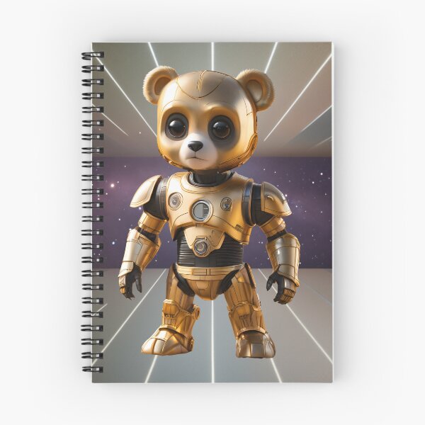 Item preview, Bear Robot in Galaxy  designed and sold by BotunPeony.