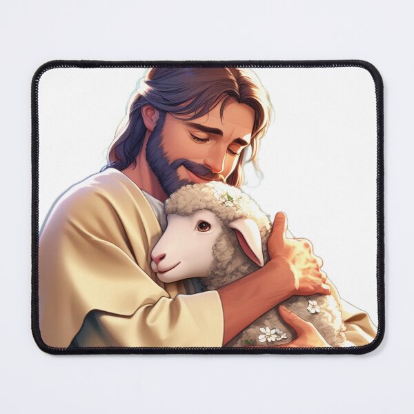 Item preview, Jesus Rescuing the Lost Sheep designed and sold by NoticasDeFe.