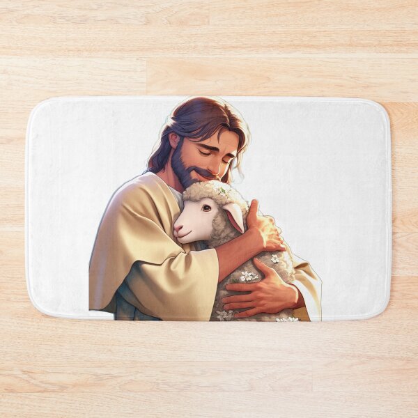 Item preview, Jesus Rescuing the Lost Sheep designed and sold by NoticasDeFe.
