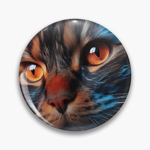 Item preview, Cute Kawaii Adorable Cat - Surreal Vivid Colored Sweet Cat  designed and sold by MadeByRobots.