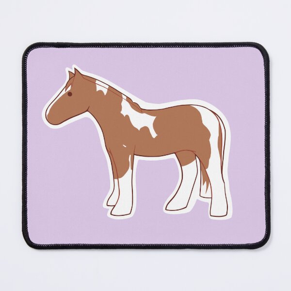 Item preview, Cute Brown and White Horse designed and sold by thedragonette.