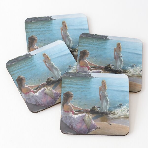 Item preview, Nymphs, beautiful young girls going for a walk on the beach designed and sold by clon-dot-net.