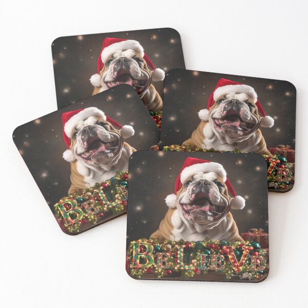 Item preview, Merry Woofmas: Christmas Bulldog designed and sold by Fantasy Masterpiece.