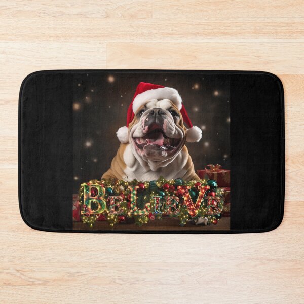 Item preview, Merry Woofmas: Christmas Bulldog designed and sold by Fantasy Masterpiece.