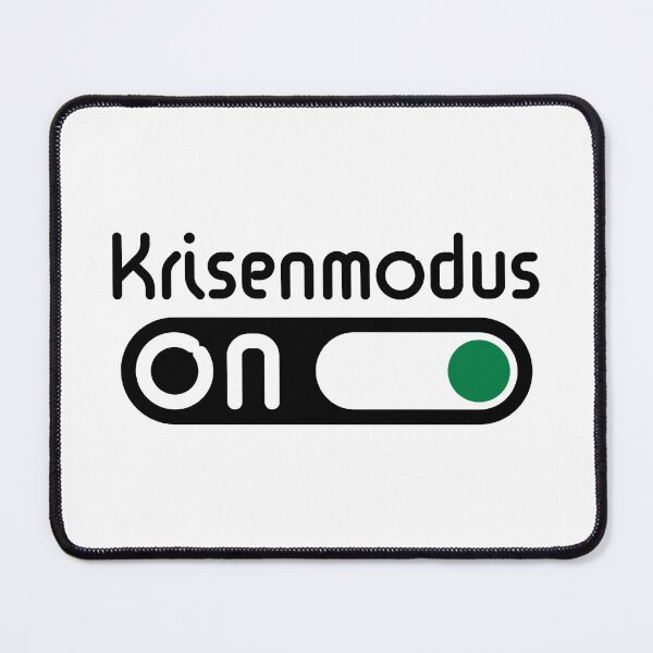 Item preview, Crisis mode On (Pos) designed and sold by MrFaulbaum.
