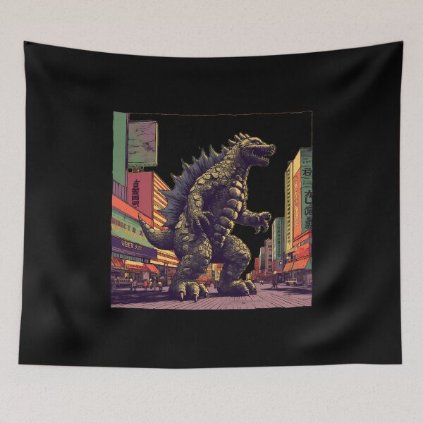 Item preview, Monster lizard in Tokyo designed and sold by MLArtifex.