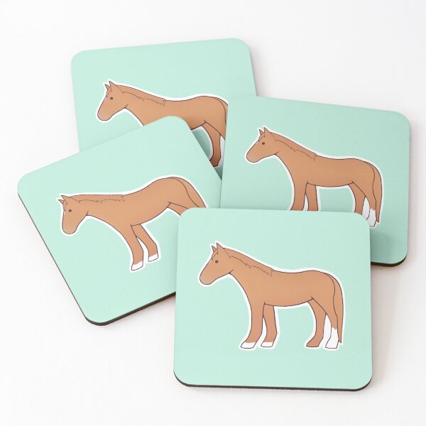 Item preview, Cute Chestnut Horse designed and sold by thedragonette.