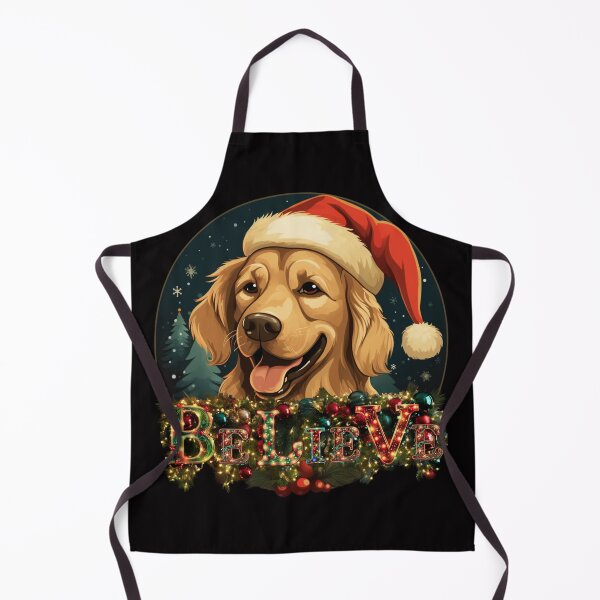 Item preview, Merry Woofmas Golden Retriever designed and sold by Fantasy Masterpiece.