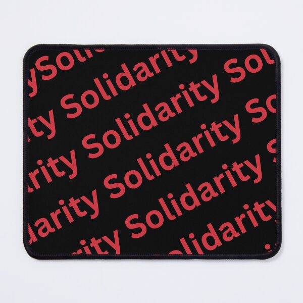 Item preview, Solidarity - Black and Red designed and sold by SolidaritySwag.