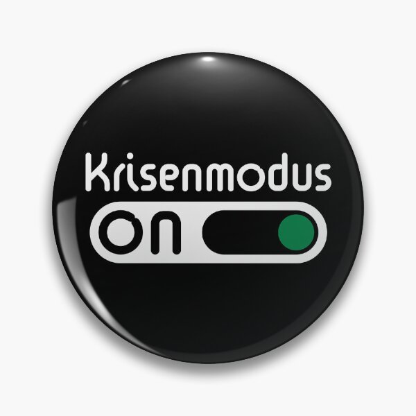 Item preview, Crisis mode On (Neg) designed and sold by MrFaulbaum.