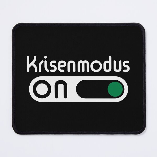 Item preview, Crisis mode On (Neg) designed and sold by MrFaulbaum.