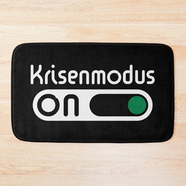 Item preview, Crisis mode On (Neg) designed and sold by MrFaulbaum.