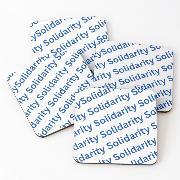 Item preview, Solidarity - Blue and White designed and sold by SolidaritySwag.