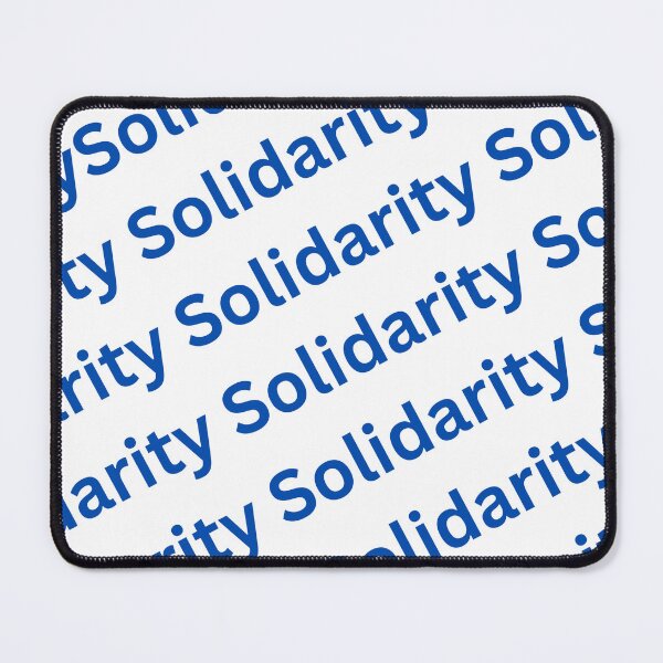 Item preview, Solidarity - Blue and White designed and sold by SolidaritySwag.
