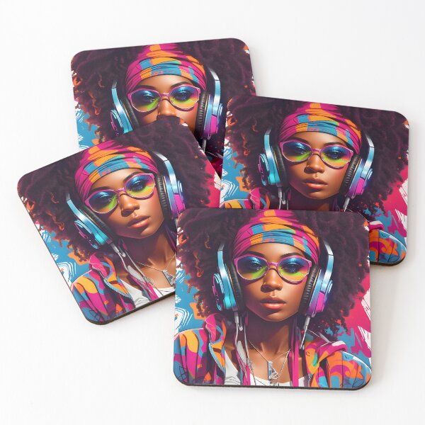 Item preview, Full color black girl - 3 designed and sold by vsartmaking.